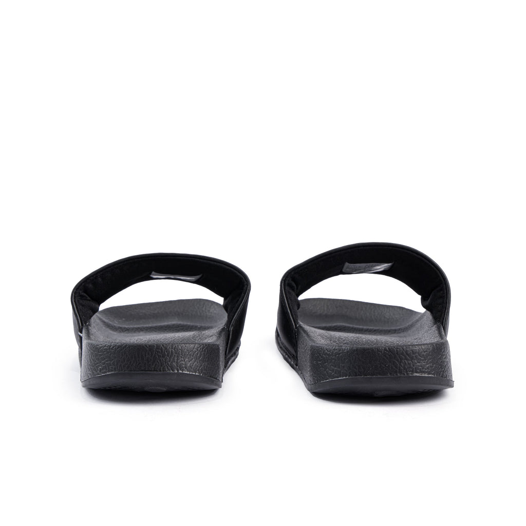 Laze Boys Slides Black/Black-4