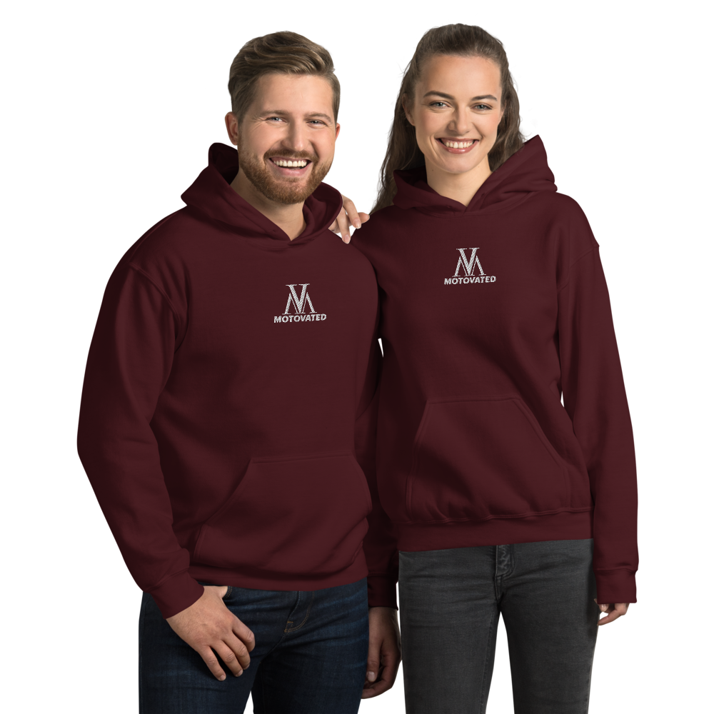 Embroided Motovated Hoodie-4