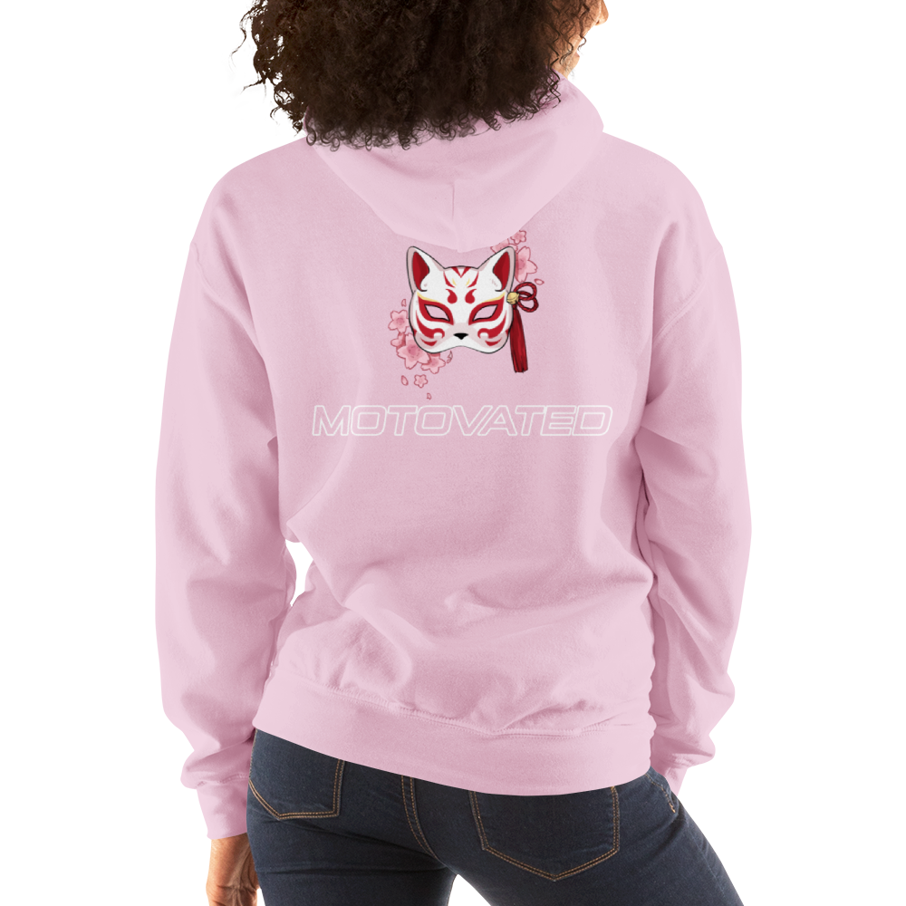 Cherry Blossom Fox Hoodie-0