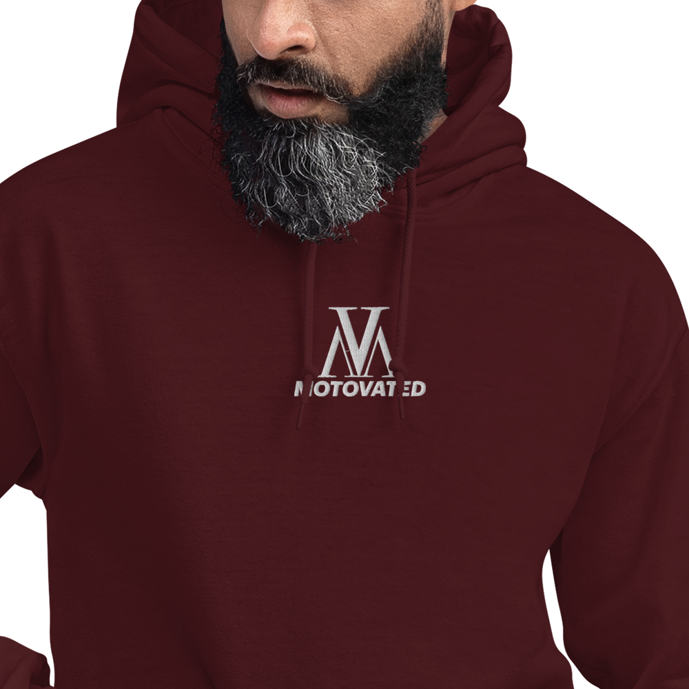 Embroided Motovated Hoodie-1