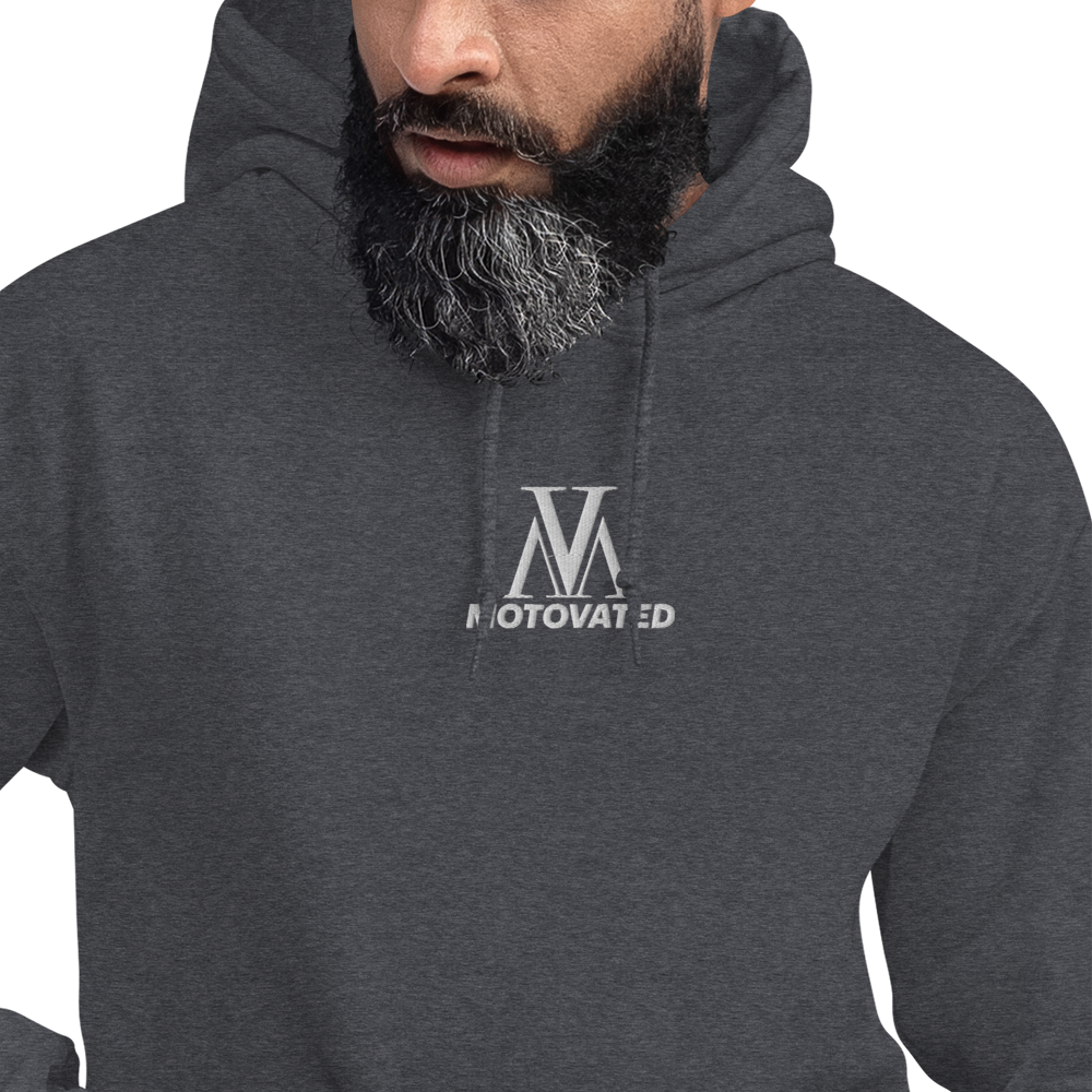 Embroided Motovated Hoodie-1