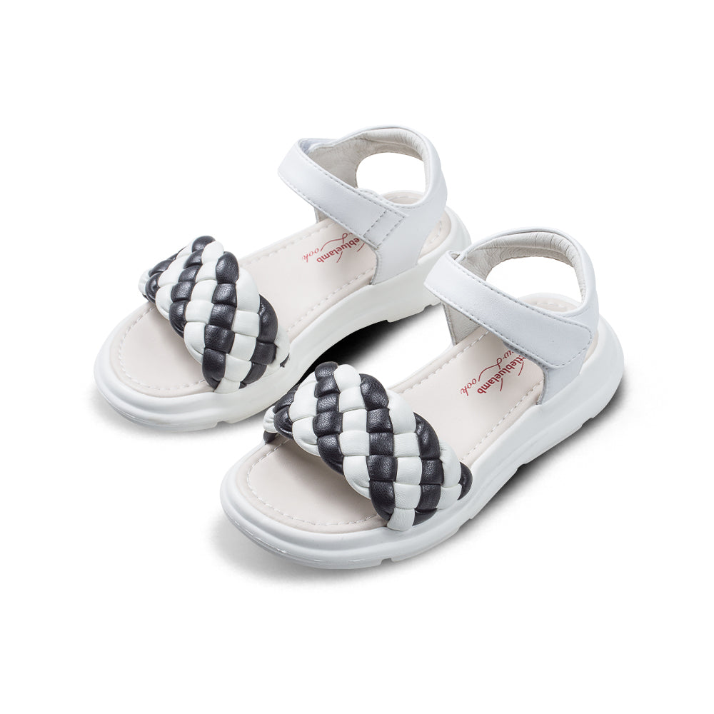 Summer Girls Extra Lightweight Braided Sandals-2